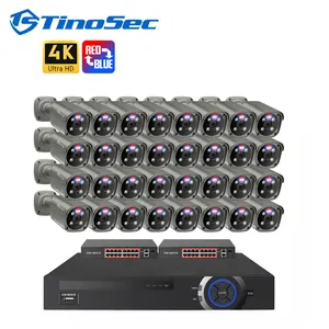 4K 8mp IP POE 32 Channel CCTV Kit Video Surveillance System NVR 32ch HD CCTV Camera Security System