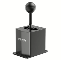 Palanca de Cambios Original MOZA HGP H-Pattern 7+R, Diseño Inteligente con Blip Automático para Descenso de Marcha y Anti-Error de Cambio, para PC Racing, Venta al Por Mayor