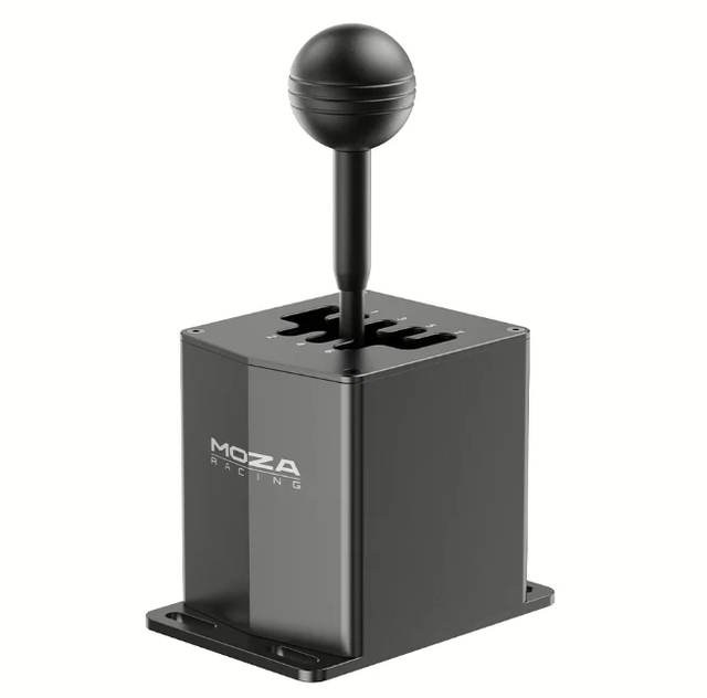 Original MOZA HGP H-Pattern Shifter 7+R Gear Intelligent Auto Blip Downshift Anti-Misshift Design PC Racing Wholesale