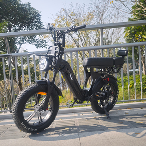 จักรยานเสือภูเขาไฟฟ้า X70 ขนาด 20 นิ้ว ยางอ้วน 48V 750W มอเตอร์ไร้แปรงถ่าน แบตเตอรี่ลิเธียม 18.2Ah ระบบกันสะเทือน จักรยานไฟฟ้าสำหรับผู้ใหญ่ - Product Image 2