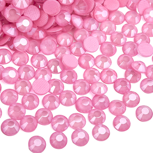 Bling inbox Großhandel Mokka Farbe Hotfix Glas Strass 100 Brutto <span class=keywords><strong>Mocca</strong></span> Flatback Strass für Kleidung DIY - Product Image 2
