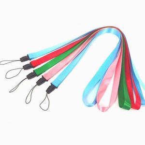 Personalised <b>Polyester</b> Custom Bright Color Sublimation Heat Transfer Printing Keychain <b>Lanyards</b> with Neck Id Badge Card Holder - Product Image 2