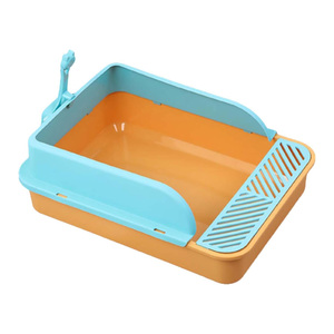 Toilette per Gatti Semi-Chiusa all'Ingrosso, Carina, Rimovibile, Deodorante, con Recinzione Alta, Lettiera per Gatti - Product Image 1