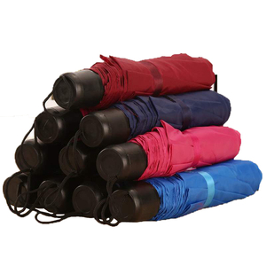 Ô nhà sản xuất siêu mini <span class=keywords><strong>3</strong></span> lần giá rẻ quảng cáo khuyến mại Quà Tặng ô dù với logo in cho bán - Product Image 1