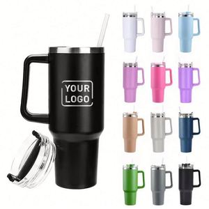 Generation 40oz Insulated Stainless Steel <b>Cup</b> <b>Large</b> Capacity Dominator <b>Cup</b> Straw Handle for Travel - Product Image 1