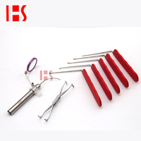 Kit d'outils de serrurier pour voitures (Aiguille de type L + Loupe à fibre optique) – Outil de crochetage de serrures