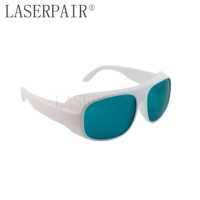 Lunettes de sécurité laser en polycarbonate certifiées ANSI Z87.1 650nm694nm Haute protection pour les machines laser de beauté et de soin de la peau Protection des yeux