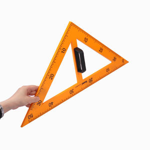 Règles triangulaires en ABS <span class=keywords><strong>de</strong></span> qualité supérieure, à angles <span class=keywords><strong>de</strong></span> 45/90 degrés, pour le <span class=keywords><strong>dessin</strong></span>, le quilting, l'école, la salle <span class=keywords><strong>de</strong></span> classe, le bureau, l'enseignement - Product Image 1