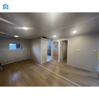 Maison conteneur extensible de luxe à 3 chambres en structure acier, 40 pieds, écologique, contemporaine et modulaire préfabriquée