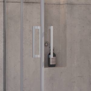 Kamalu KI1000 Moderna Cabina Doccia Senza Telaio 120x80 con Vetro da 8mm e Struttura in Acciaio Impermeabile per Bagno - Product Image 5