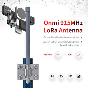 Наружная антенна 10dBi 12dBi 15dBi 860MHz Omni Стекловолоконная коммуникационная Антенна 2,4 GHz ADSB Стекловолоконная антенна с N гнездовым соединением - Product Image 2