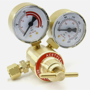 Régulateur d'oxygène et régulateur de gaz acétylène ; Torche de soudage et de découpe portable Victor pour bouteille de gaz. - Product Image 2
