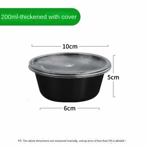 Bambus Lò Microwave Súp Giao Hàng <span class=keywords><strong>Container</strong></span> 60 110 200 300 450 600 1000Ml Leakproof Vòng Thực Phẩm Lưu Trữ Hộp Giá Rẻ <span class=keywords><strong>PP</strong></span> Nhựa - Product Image 6