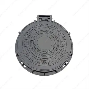 플라스틱 라운드 정화조 커버 복합 하수도 검사 챔버 커버 grp 맨홀 커버
