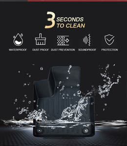 Estera de goma impermeable para coche, accesorios de interior de coche, alfombra para maletero, TPV, 3D, para <span class=keywords><strong>VOLVO</strong></span> <span class=keywords><strong>XC90</strong></span>, 2010-2018 - Product Image 5