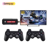 Consola de Videojuegos Retro X2 Plus Game Stick 4K HD, Portátil, 64GB, Emuelec 3.9, Control Inalámbrico, Amlogic S905L 1G, Juegos Retro