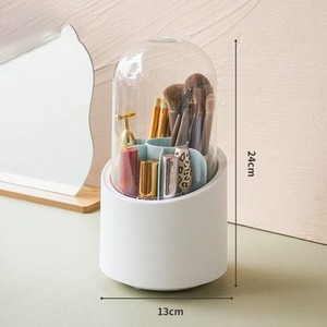 plastic storage box marble organizador de maquillaje 360 waterproof perfume cosmetic makeup organizer