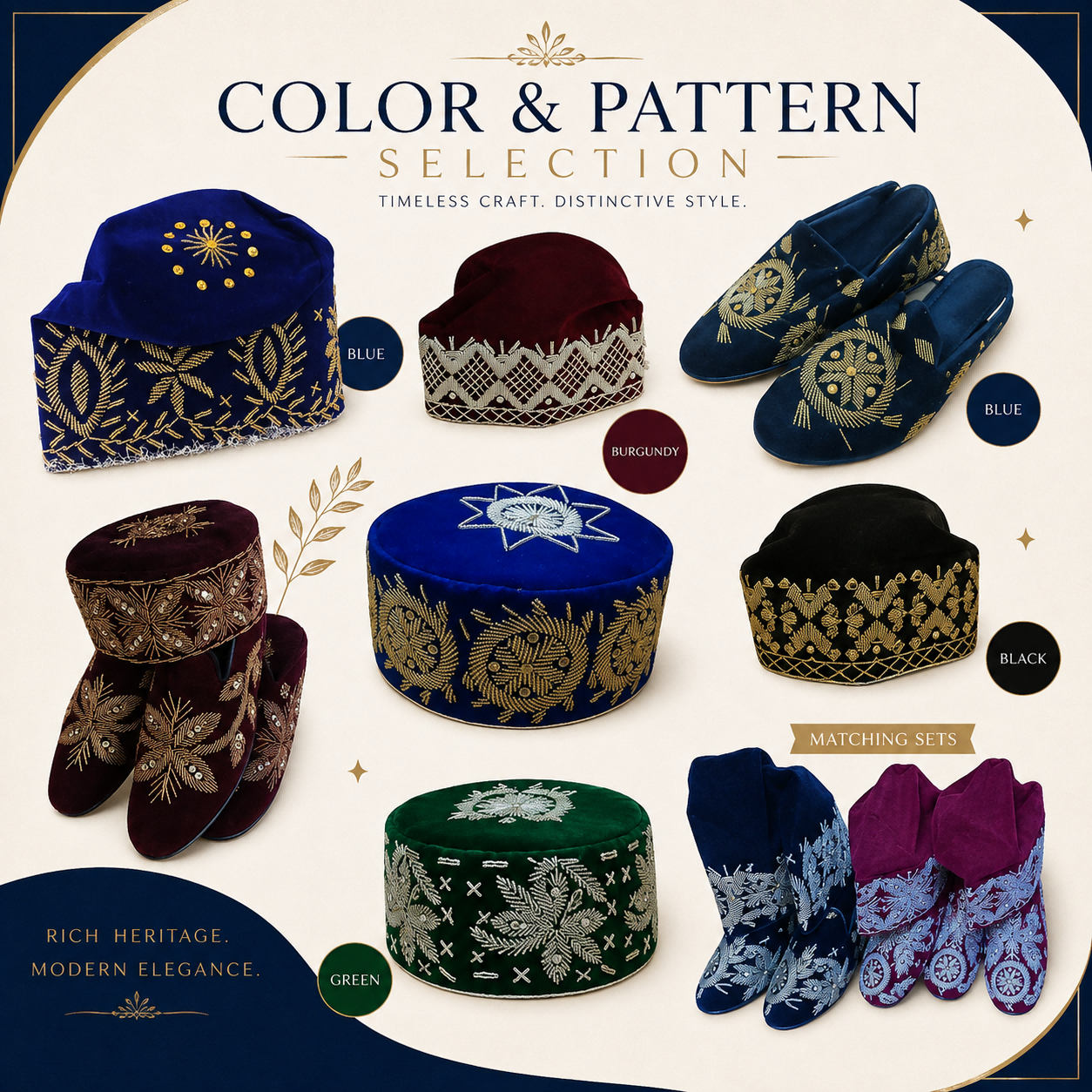 Couleurs disponibles