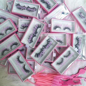 Free Samples, luxurious, cheap, vegetarian, naturally, 25 mm eyelashes - Product Image 6