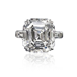 Anello Classico a Forma Quadrata Stile Matrimoniale per Donne - Product Image 1