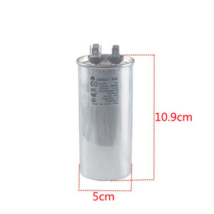 คาปาซิเตอร์ Feida Cbb65a 1 ตัว 60uf เส้นผ่านศูนย์กลาง 5 ซม. สูง 10.9 ซม. สำหรับคอมเพรสเซอร์แอร์ - Product Image 2