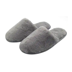 Femmes classique doux floue sans lacet Teddy pantoufles corail polaire doublure confortable mousse à mémoire de forme intérieur maison chaussures - Product Image 5