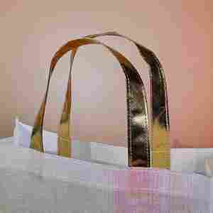 Sac de courses écologique recyclé, irisé, personnalisé, non tissé, pliable, grande capacité, en tissu non tissé - Product Image 6