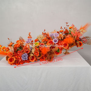 Flores Artificiales al por Mayor DKB, Decoración de Flores Hechas a Mano, Camino de Flores para Arco de Boda, Flores Artificiales en Hilera Larga para Decoración de Bodas - Product Image 3