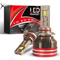 Ampoule de phare LED haute puissance K15 H11 H7 H4 H1 9005 9006 5080 avec puces LED, ampoule de voiture LED Canbus, ampoule de phare antibrouillard