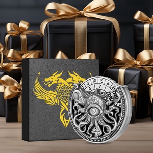 Tinh tế DND Quà Tặng một mắt cthulhu ngón tay Spinner xúc xắc mát D20 kim loại xúc xắc - Product Image 6