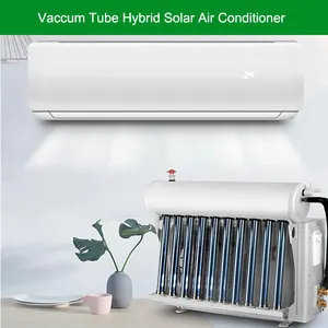 24000BTU Off lưới năng lượng mặt trời điều hòa không khí nhà sản xuất chia treo tường 7200 Wát DC panel năng lượng mặt trời điều hòa không khí