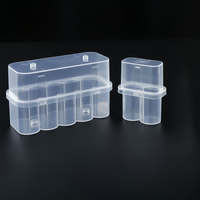 Boîtier de voyage modulaire en plastique PP pour poudre lyophilisée, 3ml 10ml, 10 compartiments ou 2 compartiments, sans BPA, pour échantillons et flacons, chaîne du froid, OEM