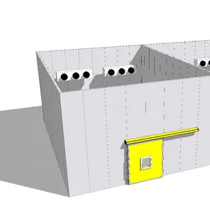 20ft 40ft Mobile Container Best Solar power cold storage room for fish meat vegetable,ice store Solar cold room