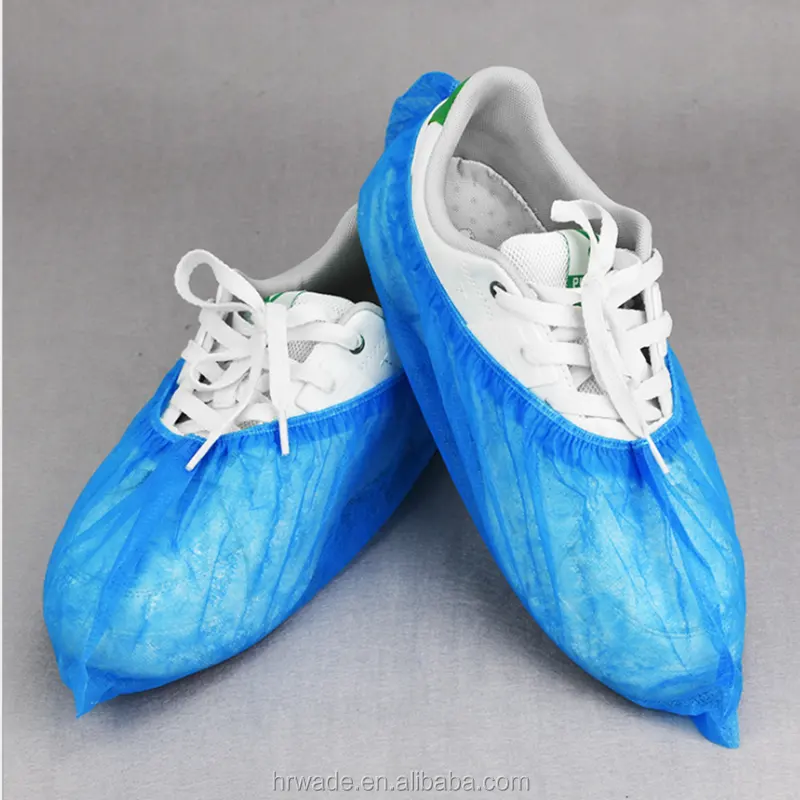 Оптовая продажа, водонепроницаемые чехла для ног, пластиковые противоскользящие одноразовые чехла для обуви, 1