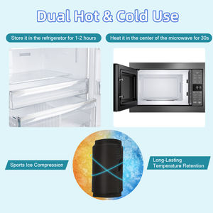 Attelle de poignet en <span class=keywords><strong>gel</strong></span> à compression chaude et froide double action pour le soulagement des douleurs au poignet et des blessures sportives - Product Image 3