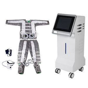 Máquina de Presoterapia de 48 Cámaras de Aire, Dispositivo de Drenaje Linfático por Presión de Aire con Calor, Masajeador Corporal Vertical Completo - Product Image 3
