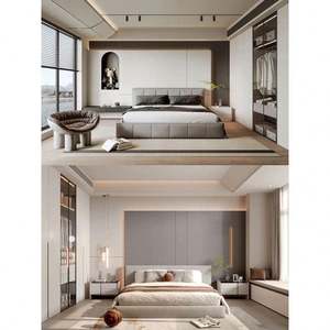 Juego de Muebles de Dormitorio Personalizados con Armario de Madera y Mesa de Noche, Diseña Toda tu Casa - Product Image 5