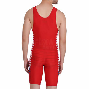 ชุดนักมวยปล้ำคุณภาพสูง ดีไซน์ใหม่ ระดับมืออาชีพ ผลิตตามสั่ง ไซส์ใหญ่ น้ำหนักเบา ระบายอากาศได้ดี - Product Image 5