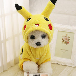 Vêtements chauds pour chiens de petite et moyenne taille, ensemble avec <span class=keywords><strong>Pikachu</strong></span>, pour chiens et nounours - Product Image 2
