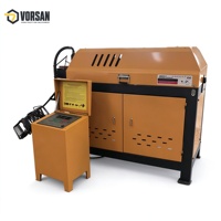 Machine automatique combinée de redressage de barres d'armature et de cintrage d'étriers pour chantiers de construction, machine de formage d'anneaux pour projets de barres d'acier