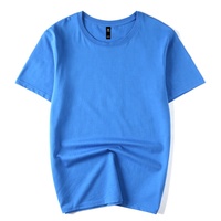 Échantillon Gratuit T-shirt Homme Grande Taille 100% Coton Épais Motif Logo Uni Épaules Tombantes Coupe Oversize En Stock