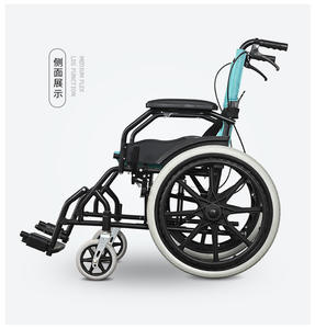 ウォーキング用の手推進高齢者モビリティ車両。四輪車。シートとトイレ付きの軽量プッシュカート。 - Product Image 1