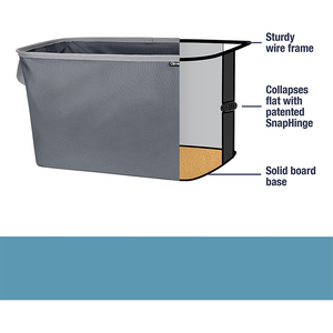 Giỏ Đựng Đồ Giặt Bằng Vải Gấp Gọn Phổ Biến Gia Dụng Giỏ Đựng Đồ Bật Lên Gấp Gọn-Giỏ Đựng Đồ Tiết Kiệm Không Gian - Product Image 3