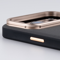 Étui en cuir véritable OEM directement de l'usine pour iPhone 18, coque magnétique antichoc pour affaires