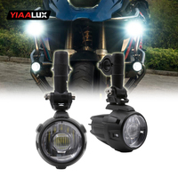 Feux LED universels pour moto, faisceau large, lentille diffuse, tout-terrain, ATV, UTV, éclairage auxiliaire de conduite, lampe de travail 12V 24V