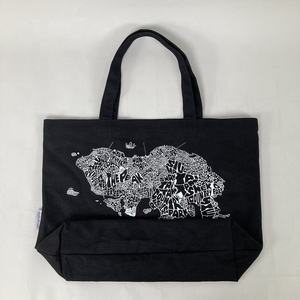 黑色<span class=keywords><strong>12</strong></span>盎司帆布手提袋商标散装批发有机棉帆布手提袋设计供应商豪华手提袋帆布袋大 - Product Image 3