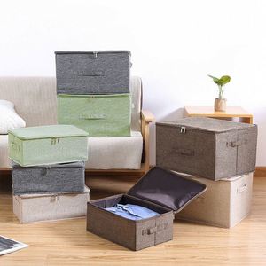 Foldable <b>Clothes</b> Storage <b>Box</b> Toy Organizer Case with Handles - Product Image 6