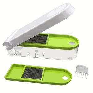 Hot Selling <b>Vegetable</b> Slicer with Container Potato Onion Slicer <b>Chopper</b> Cutter Manual <b>Vegetable</b> <b>Chopper</b> Mandoline - Product Image 5