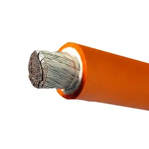 Superflex Pvc Cooper Welding Cable 1/0 2/0 3/0 AWG Welding Cable Copper Conductor Welding Cable