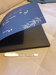 <span class=keywords><strong>Livre</strong></span> d'or personnalisé en lin, LABON, cahier avec couverture rigide, <span class=keywords><strong>livre</strong></span> d'or, planificateur, <span class=keywords><strong>livre</strong></span> d'or <span class=keywords><strong>de</strong></span> mariage - Product Image 4